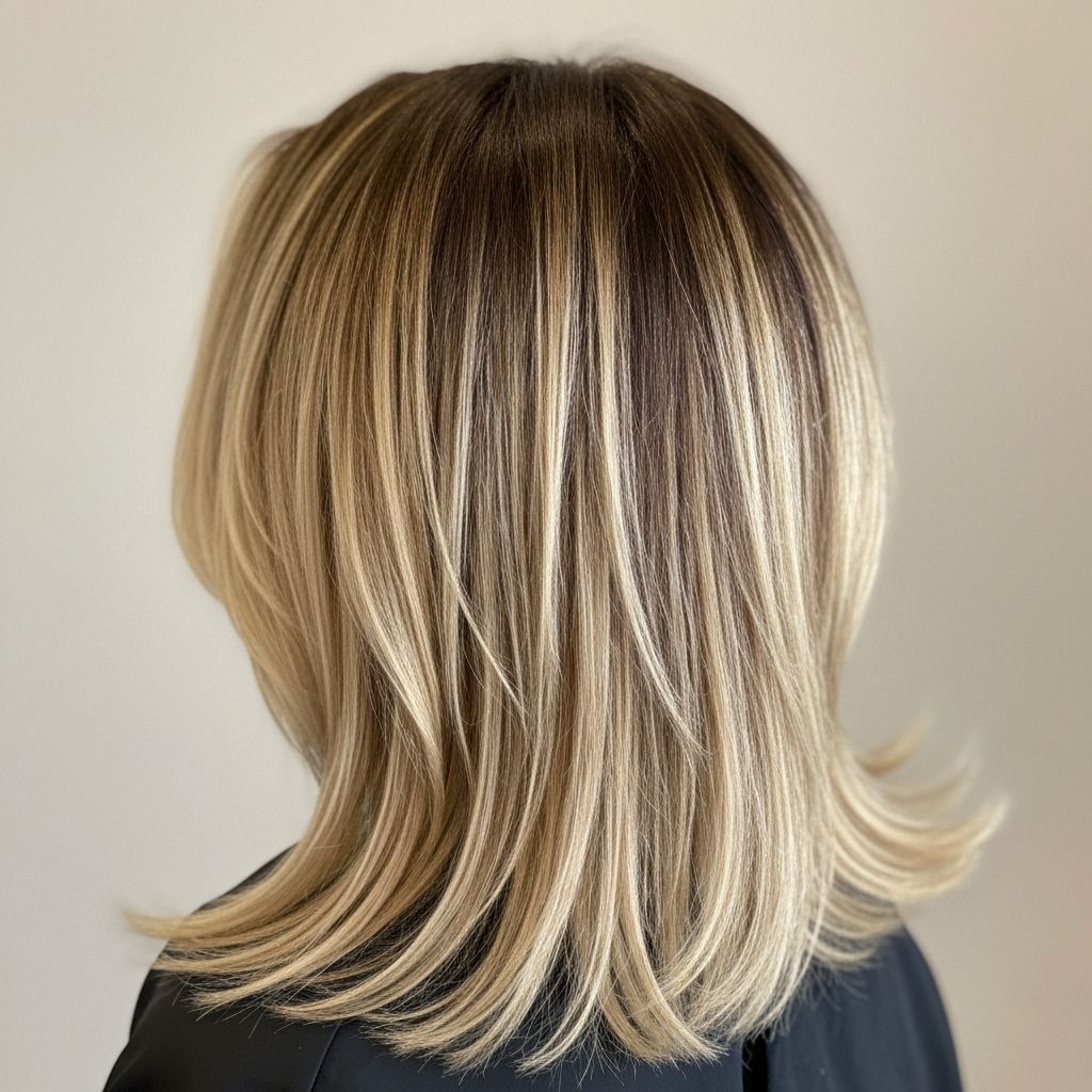 Balayage coloring